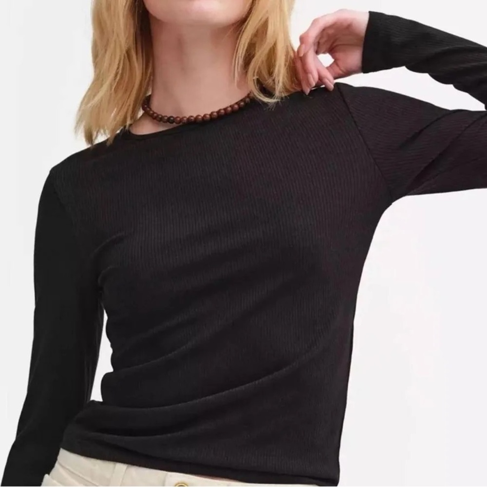 MATE the Label Black Waffle Knit Thermal